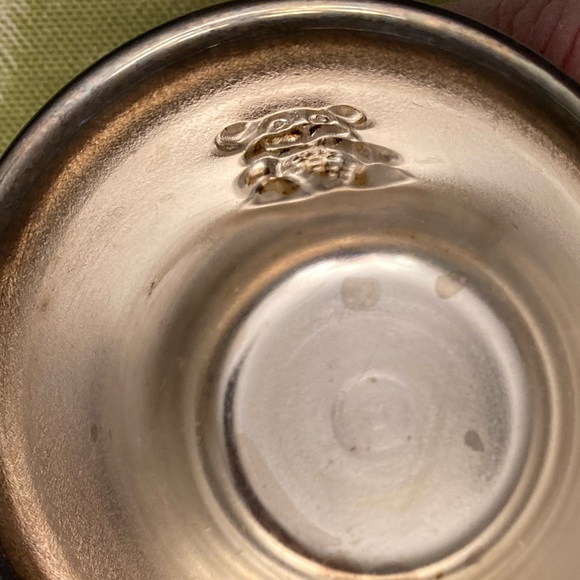 Vintage! Silver plated babies sippy cup.Signed piece. - Picture 4 of 4